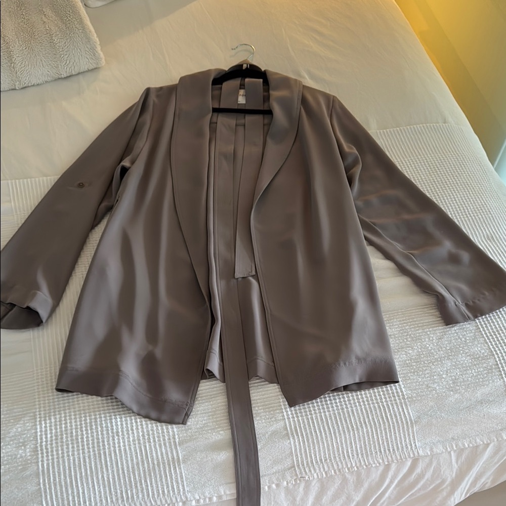 Elegant Taupe Women's Jacket